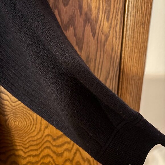 KATHY WHITE Open Black Color Cardigan with Pockets (2x) - Picture 5 of 16